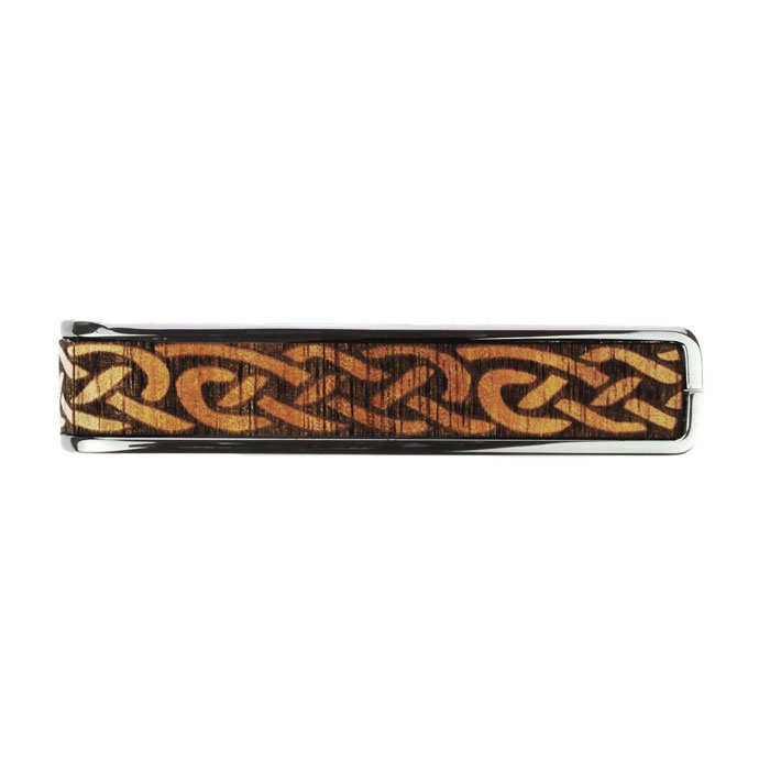 thalia capos hawaiian koa celtic knot engraved タリアカポ