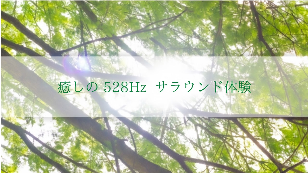 ソルフェジオ周波数 528Hz info